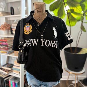 Black Chief Keef New York Polo Ralph Lauren Polo – Streetwear Collab